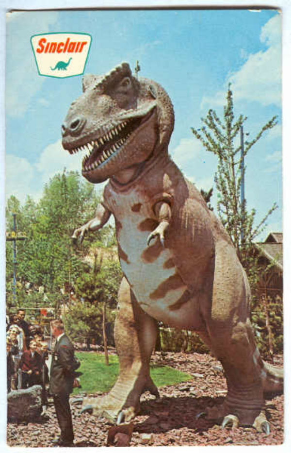 1964 world's fair sinclair dinosaur