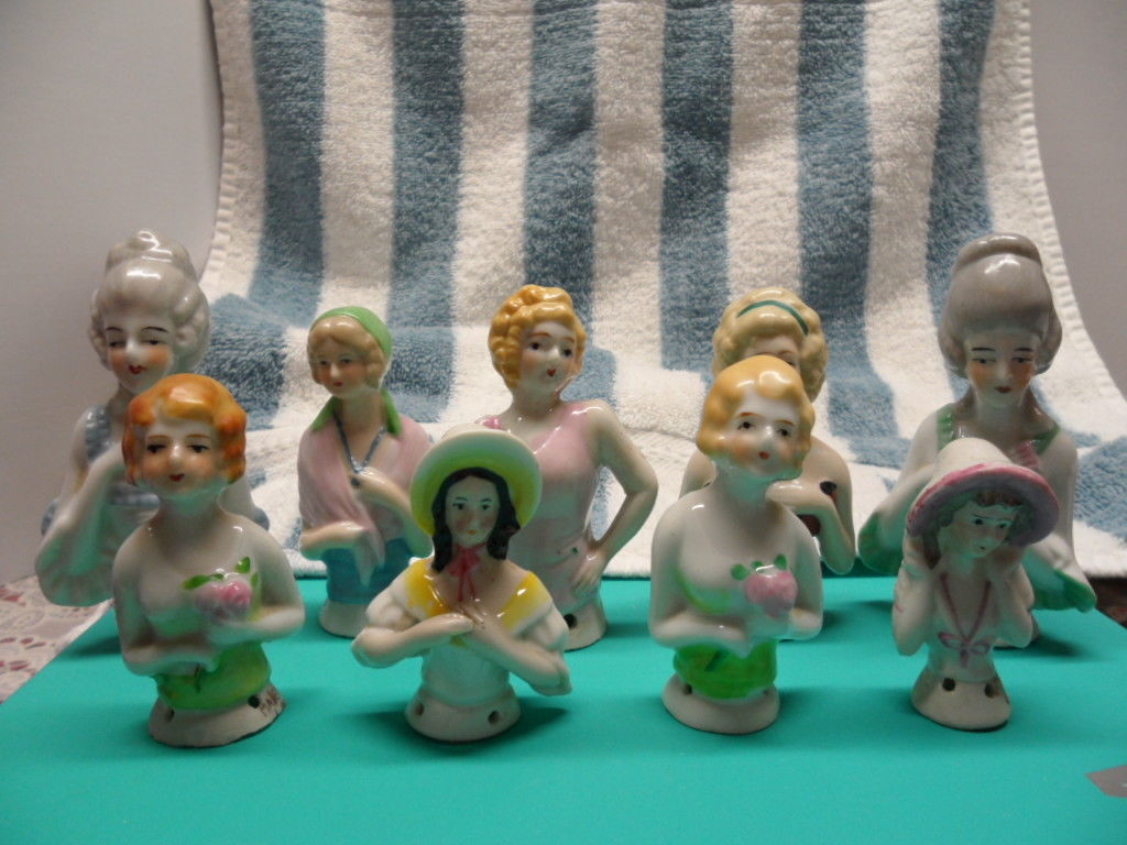 vintage half dolls