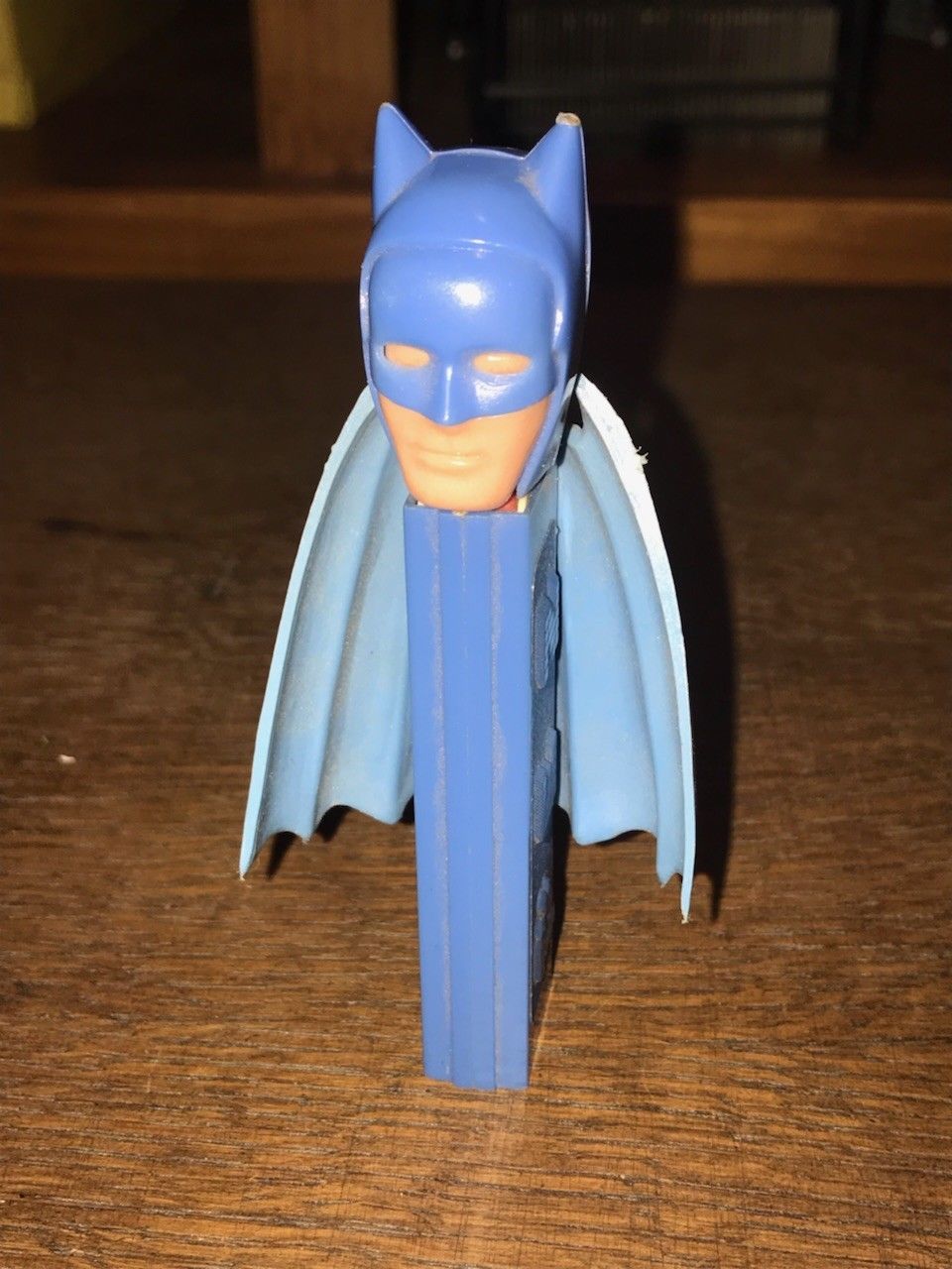 Vintage Batman Pez dispenser with cape and no feet , rare -- Antique Price  Guide Details Page