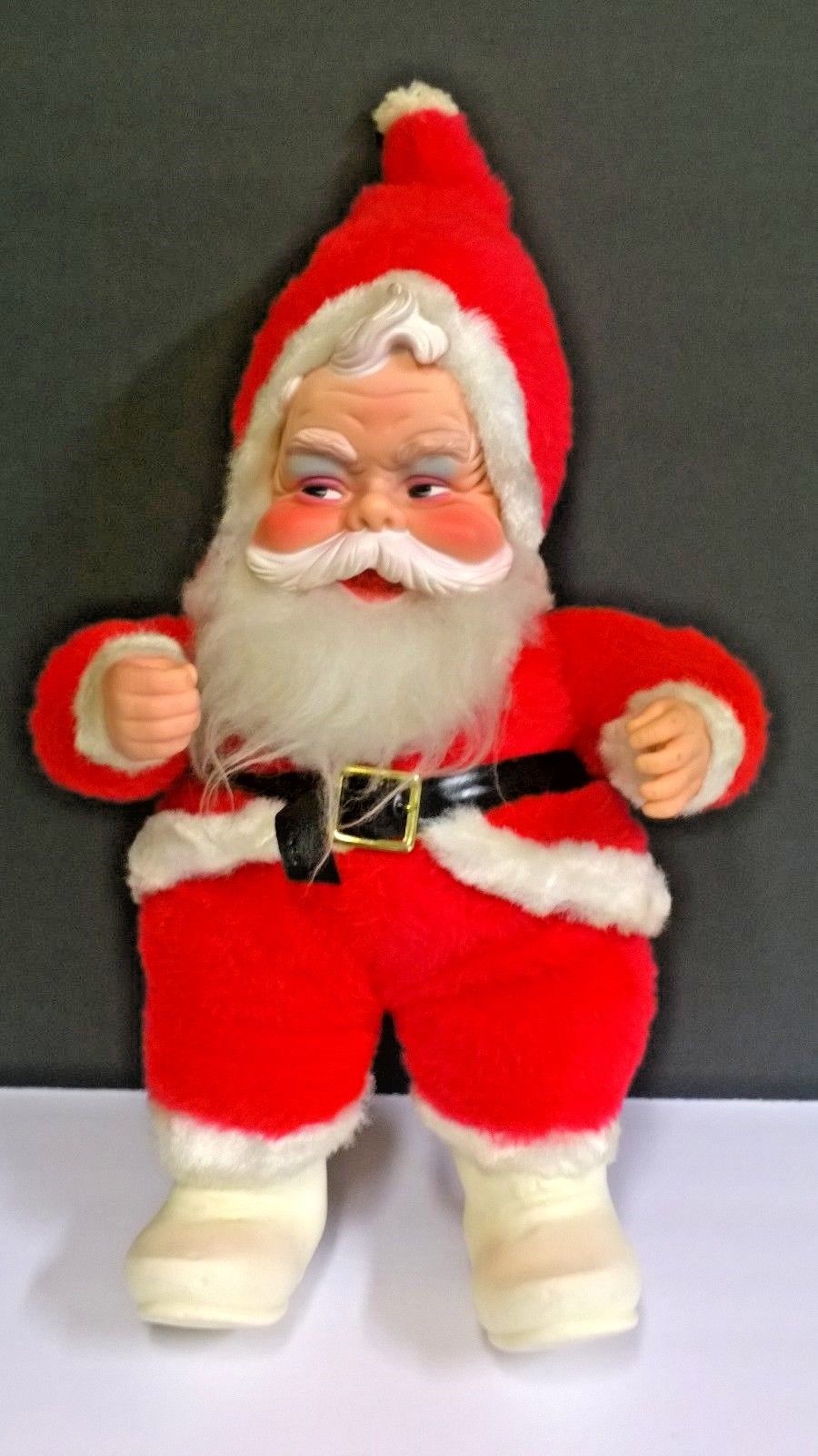 coca cola stuffed santa