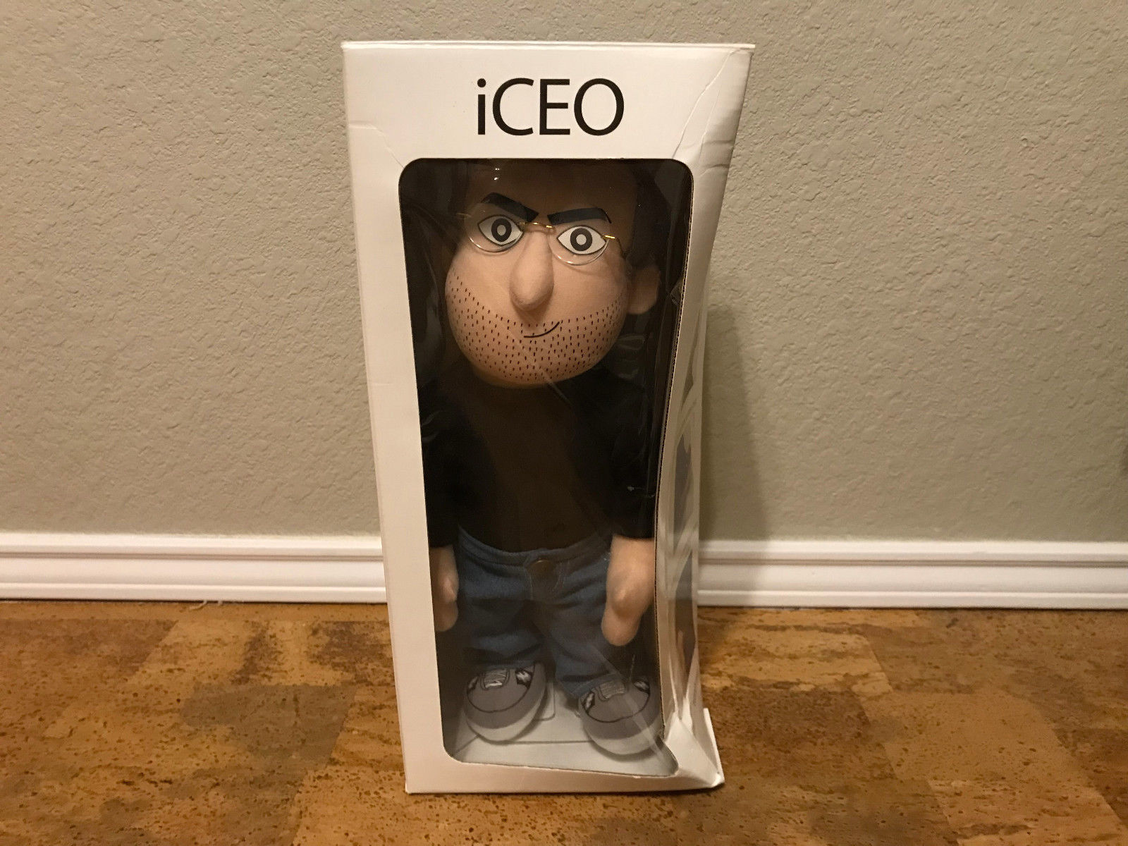 ICEO doll rare by Throwboy Limited Edition Apple Steve Jobs plush