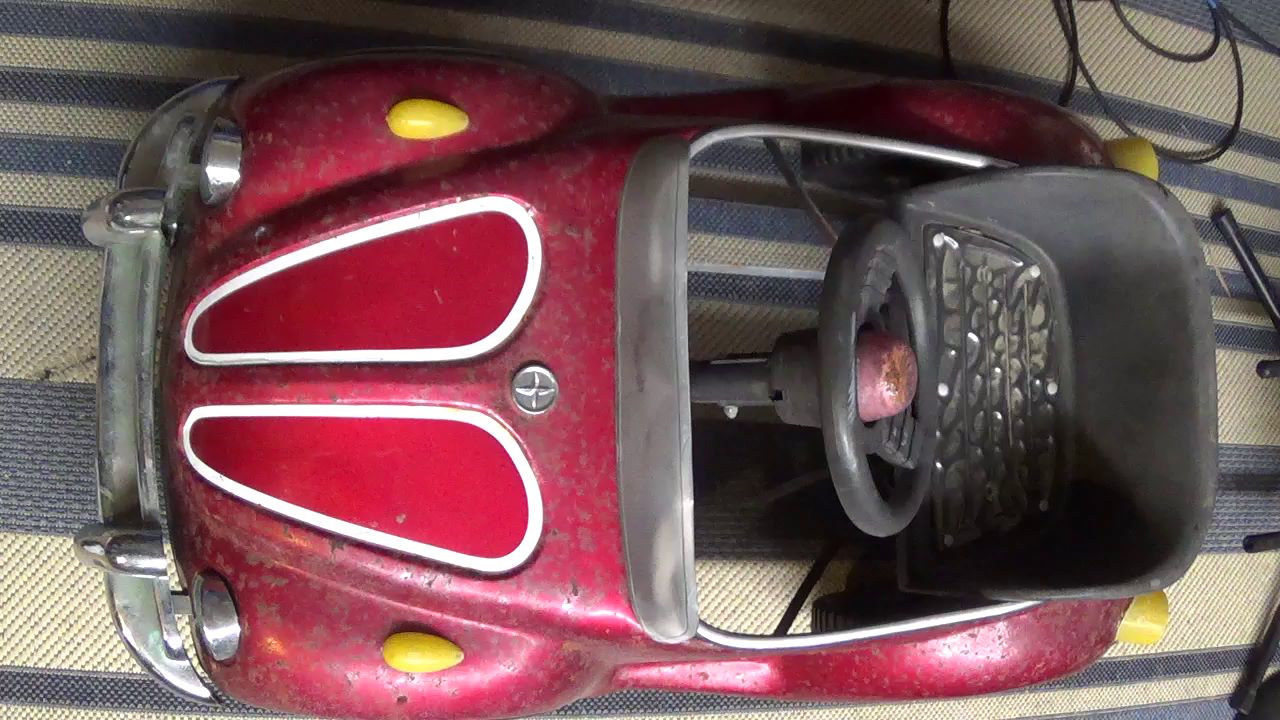 junior sportster vw pedal car