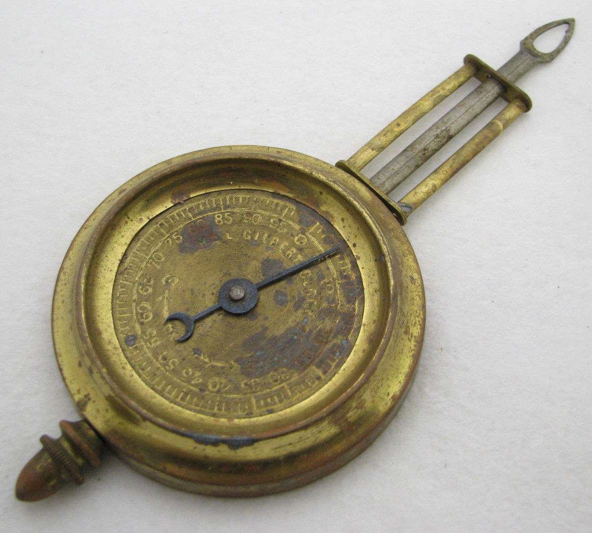 ANTIQUE WML GILBERT KITCHEN CLOCK PENDULUM PARTS REPAIR Antique