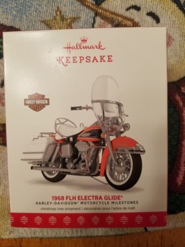 Hallmark 17 1968 Flh Electra Glide Harley Milestones Keepsake Ornament New Htf Antique Price Guide Details Page