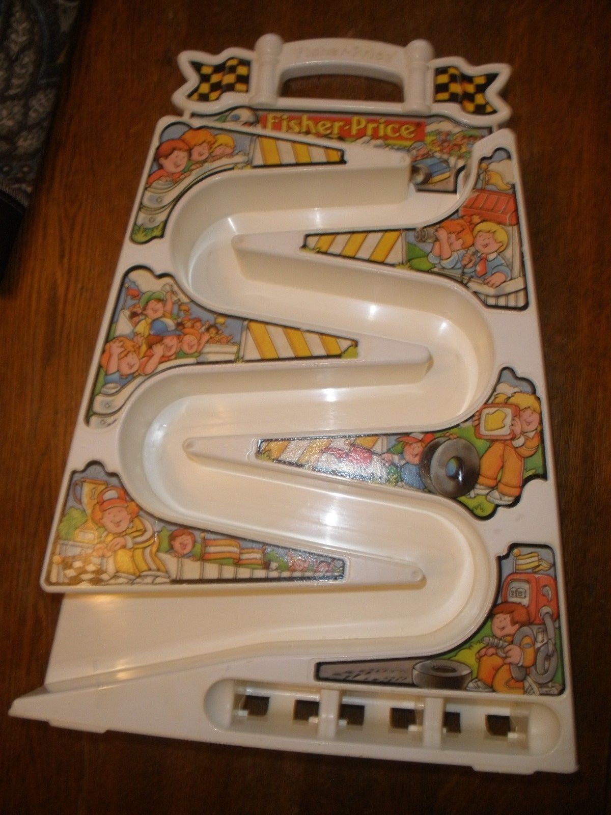 fisher price tumbling racers