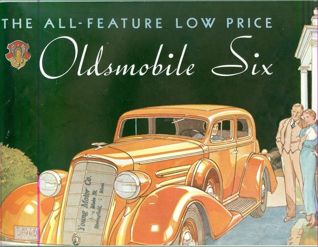 1934 Oldsmobile Six Automobile Catalog Antique Price Guide Details Page
