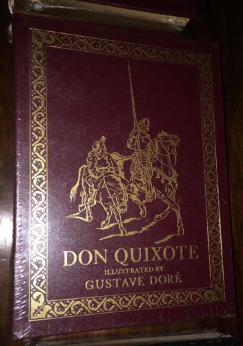 Easton Press Don Quixote Illustrated by Dore Deluxe Oversized Leather ...