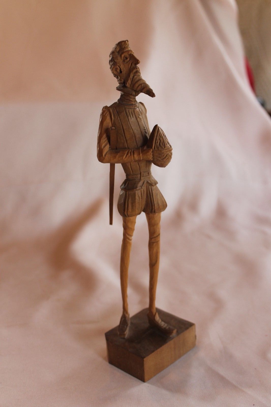 vintage wood carved figures