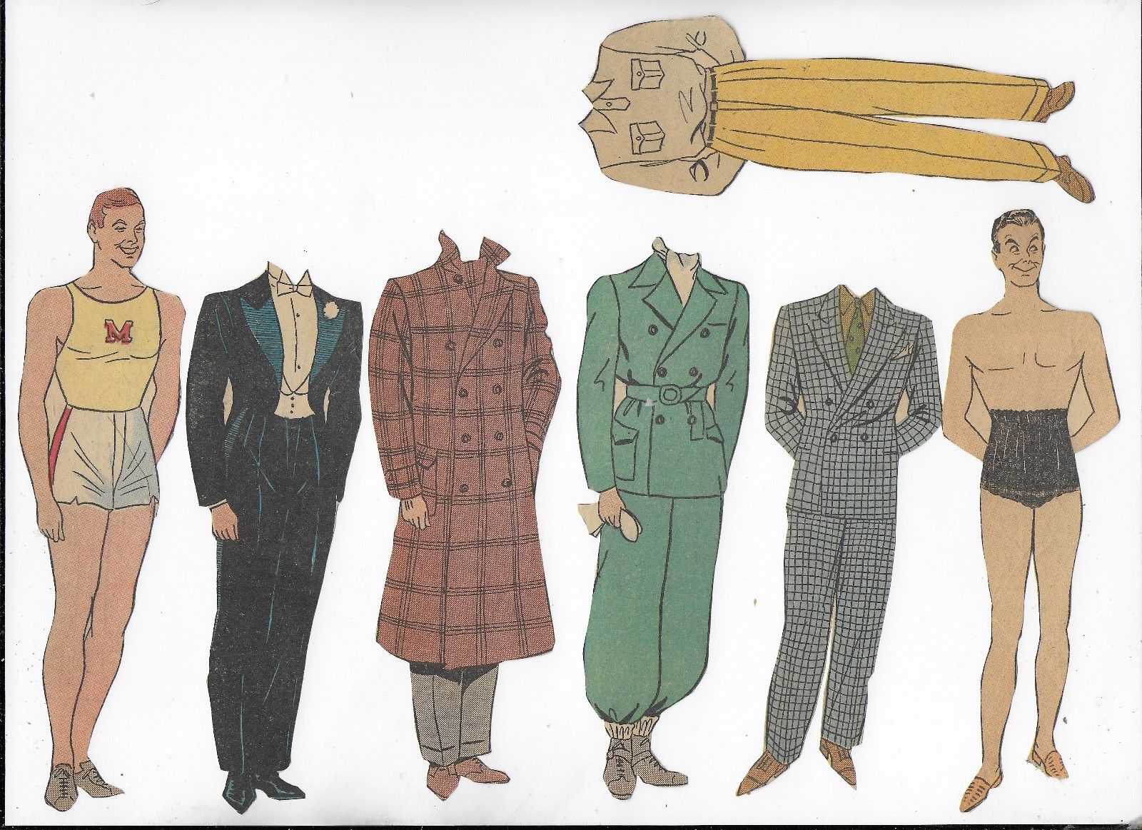 1930s paper dolls
