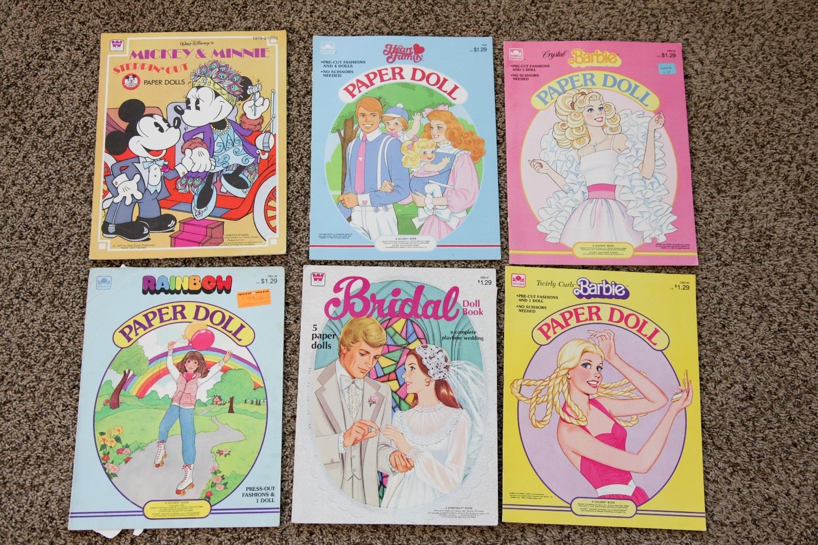 1980s paper dolls