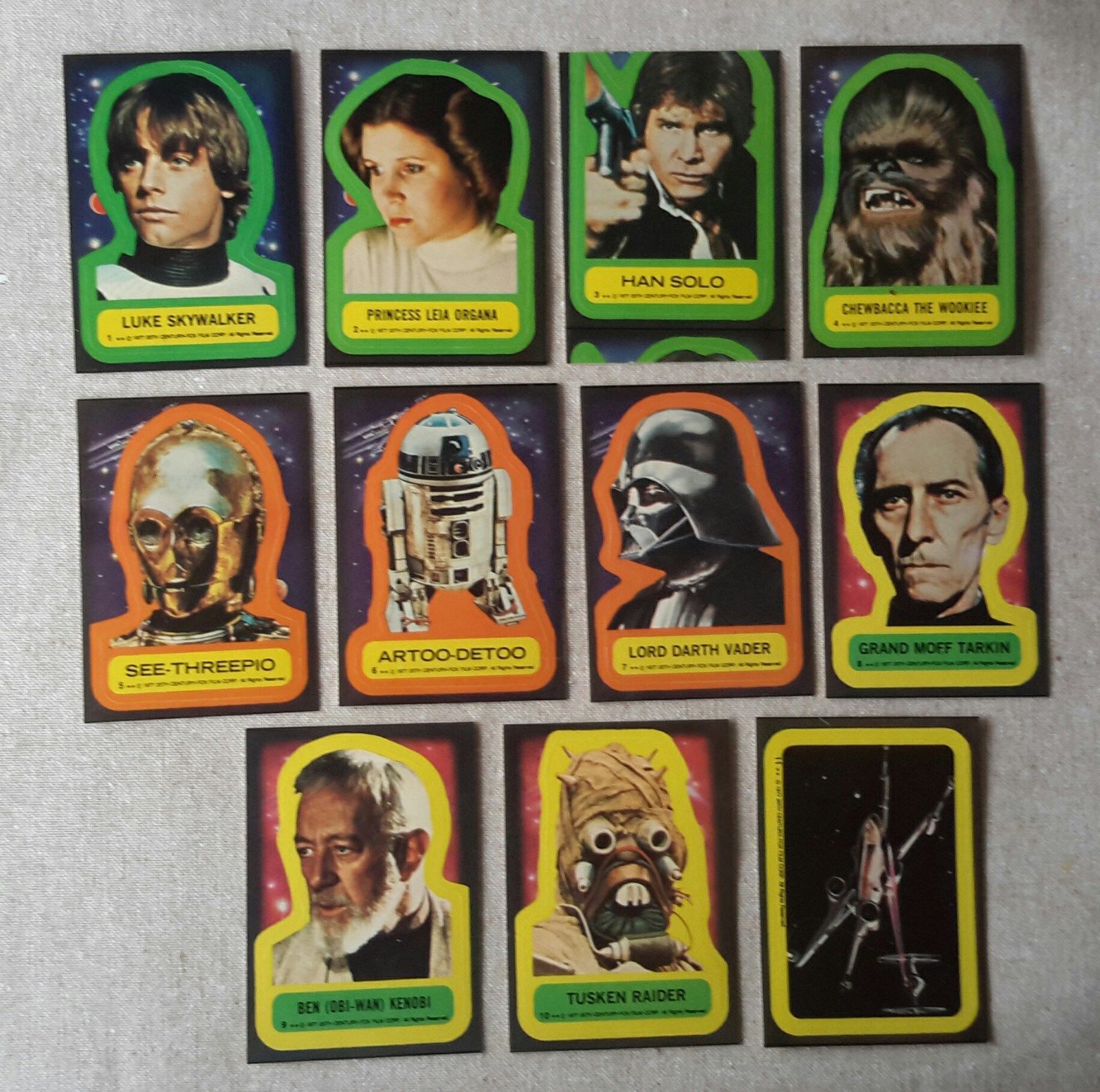 1977 topps star wars series 1
