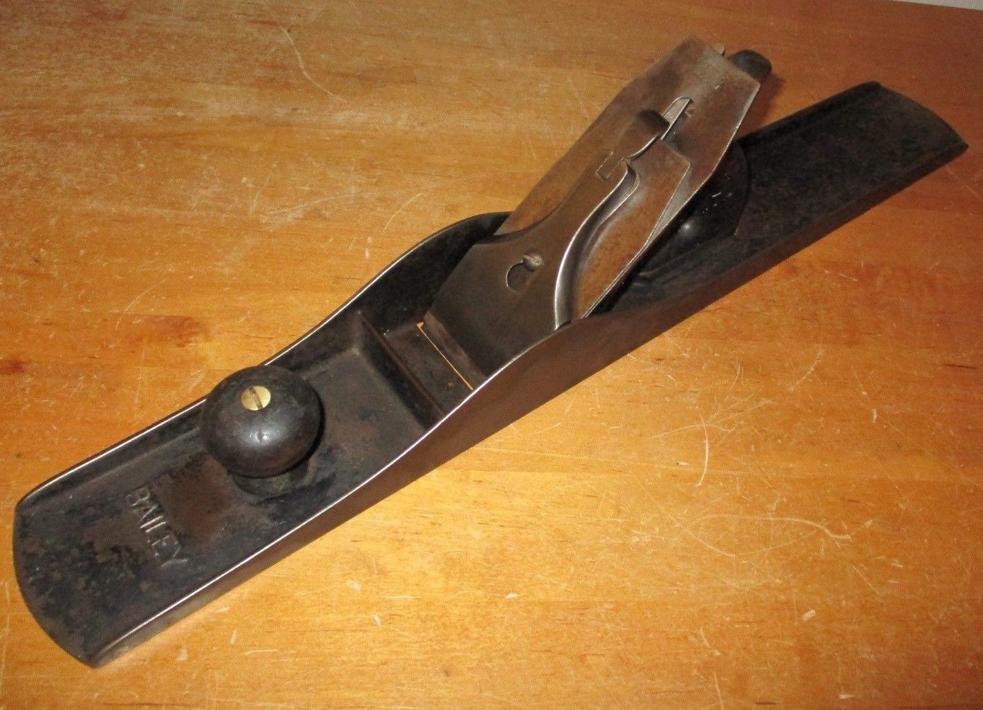 Vintage STANLEY No.8 C Jointer Plane Corrugated Bottom Early Type