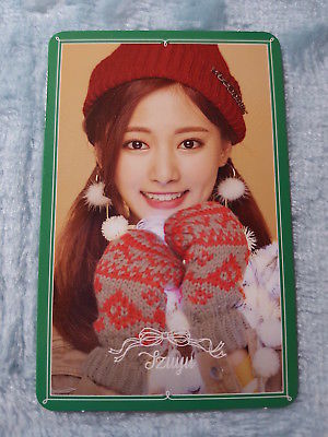 Twice Merry Happy Heart Shaker Tzuyu Type C Photocard Official K Pop Antique Price Guide Details Page