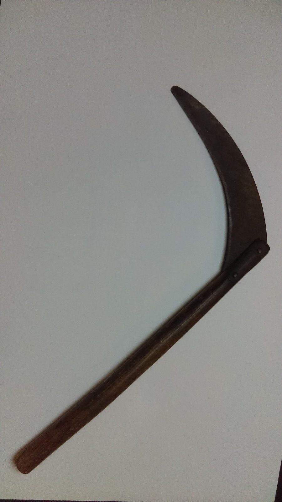 Antique Corn Stalk Cutter Sickle Scythe Farm Hand Tool Primitive