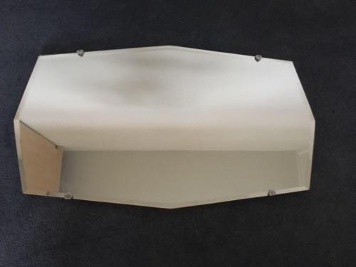 Vintage Art Deco Bevelled Frameless Mirror Antique Guide Vintage Art Deco Bevelled Frameless Mirror