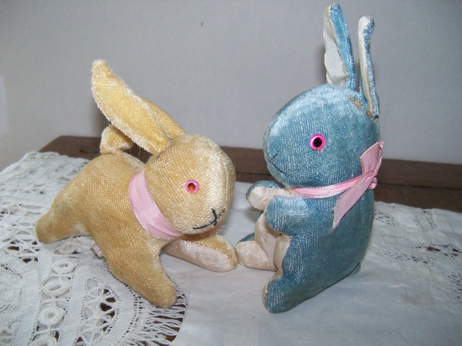 vintage stuffed easter bunny