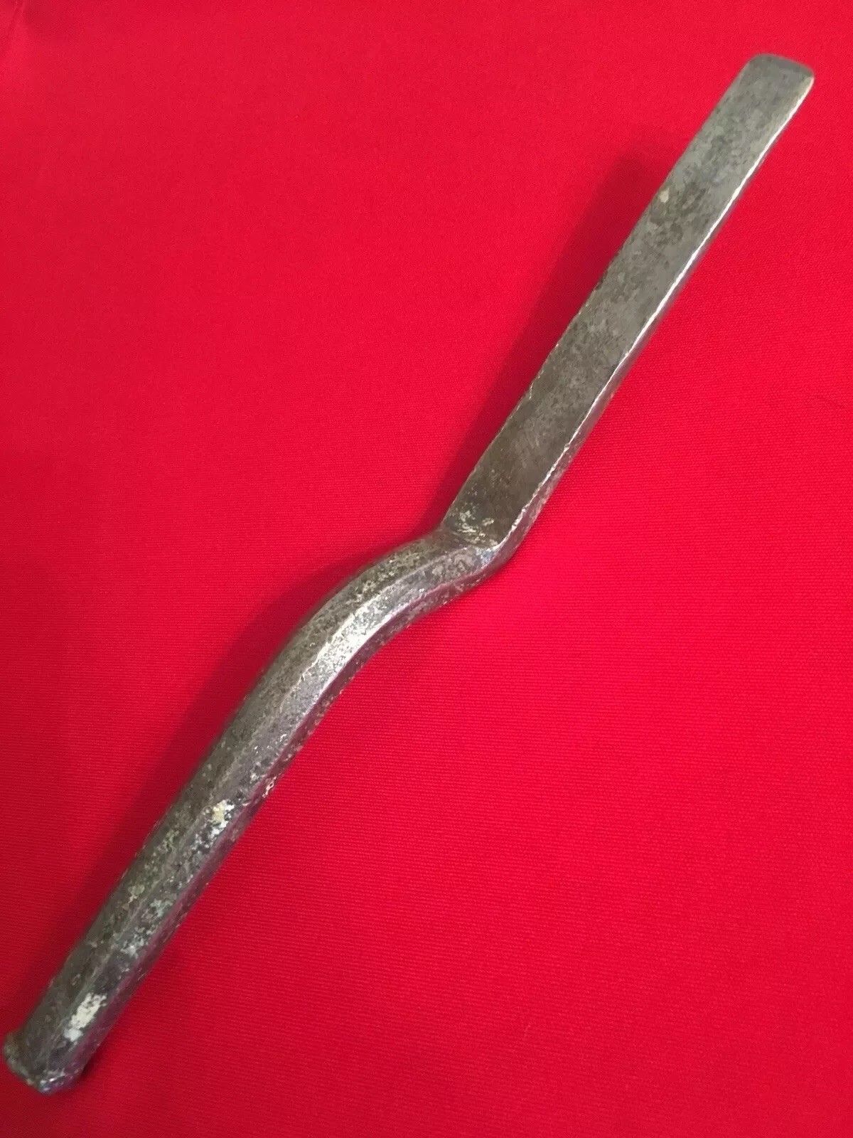 Vintage 1950''s Offset Caulking Yarning Iron Chisel 3/4" x 10 1/2
