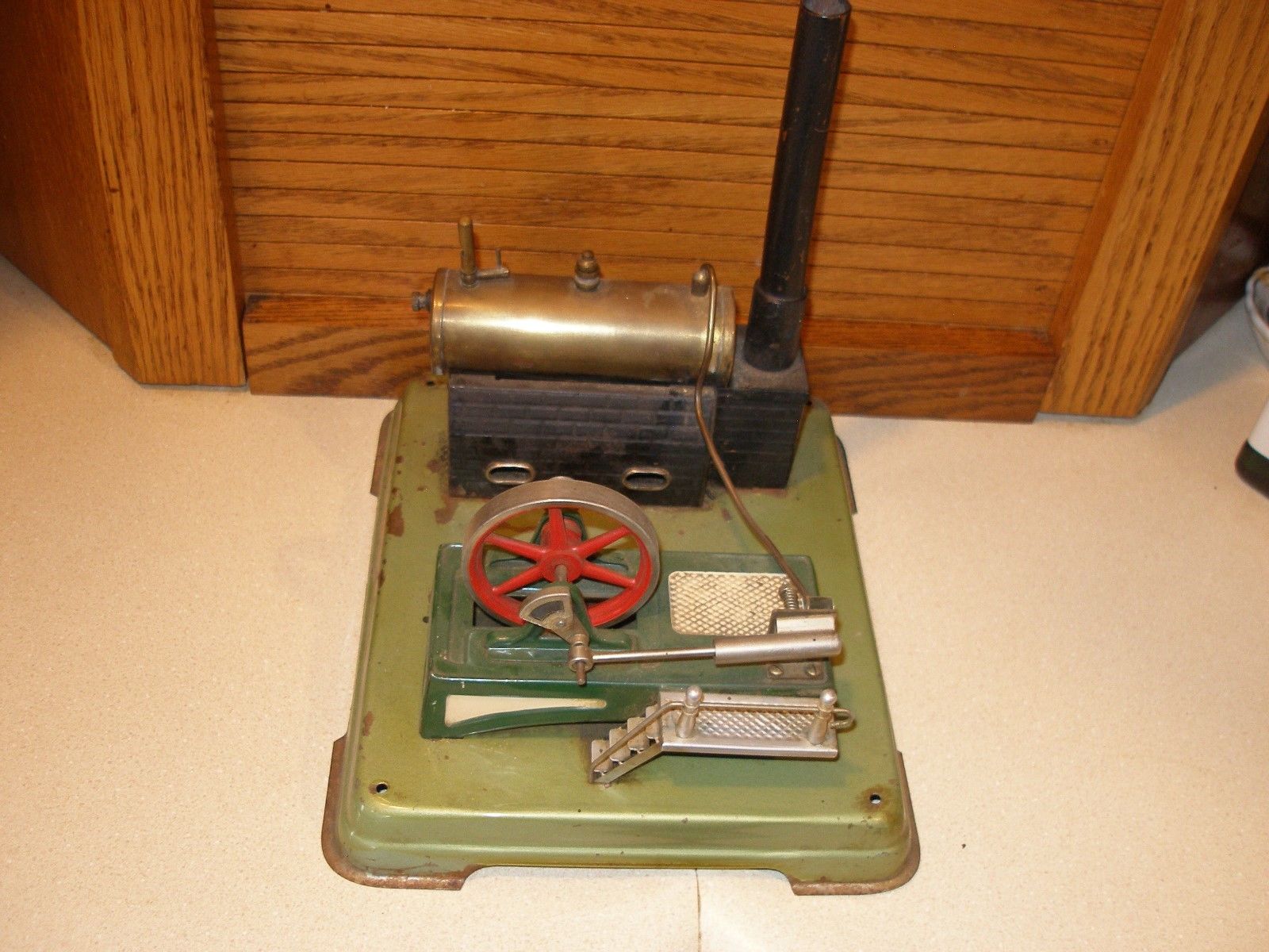vintage toy steam engine