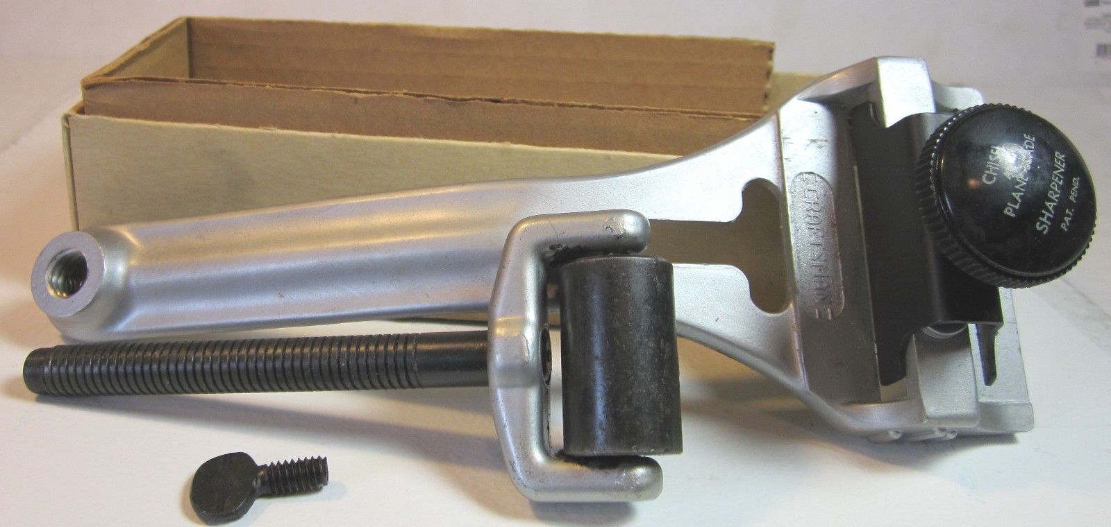 Carpenter Chisel and Plane Blade Sharpener & Box Antique Price Guide