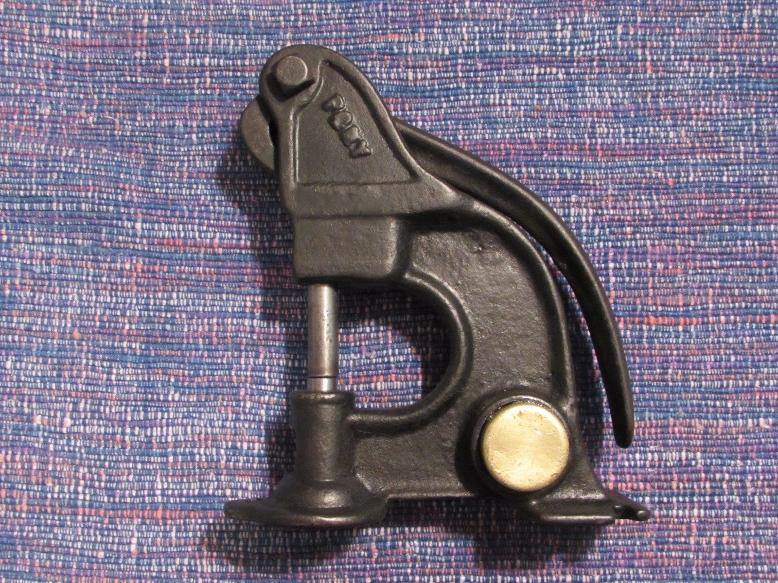Vintage PONY Cast Iron Rivet Punch Press -- Antique Price Guide Details ...