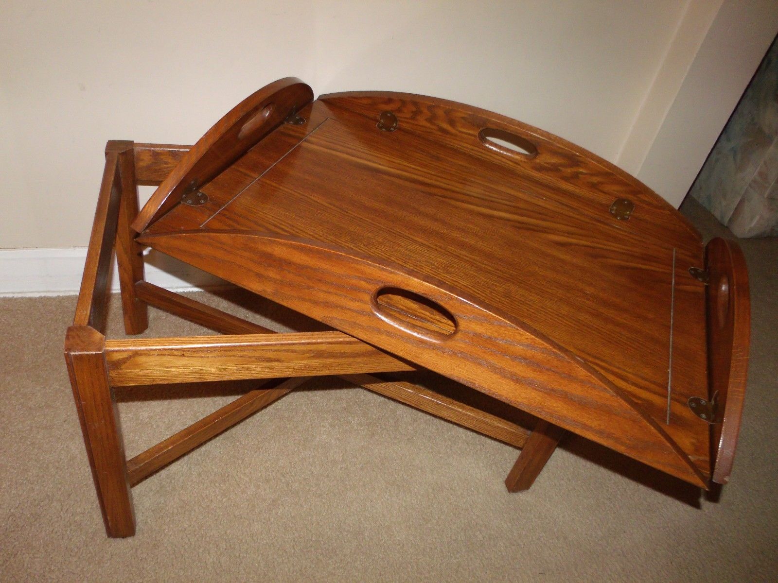 Pennsylvania House Wood 2pc Butler Tray Coffee Table Removable Pennsylvania House Wood 2pc Butler Tray Coffee Table Removable