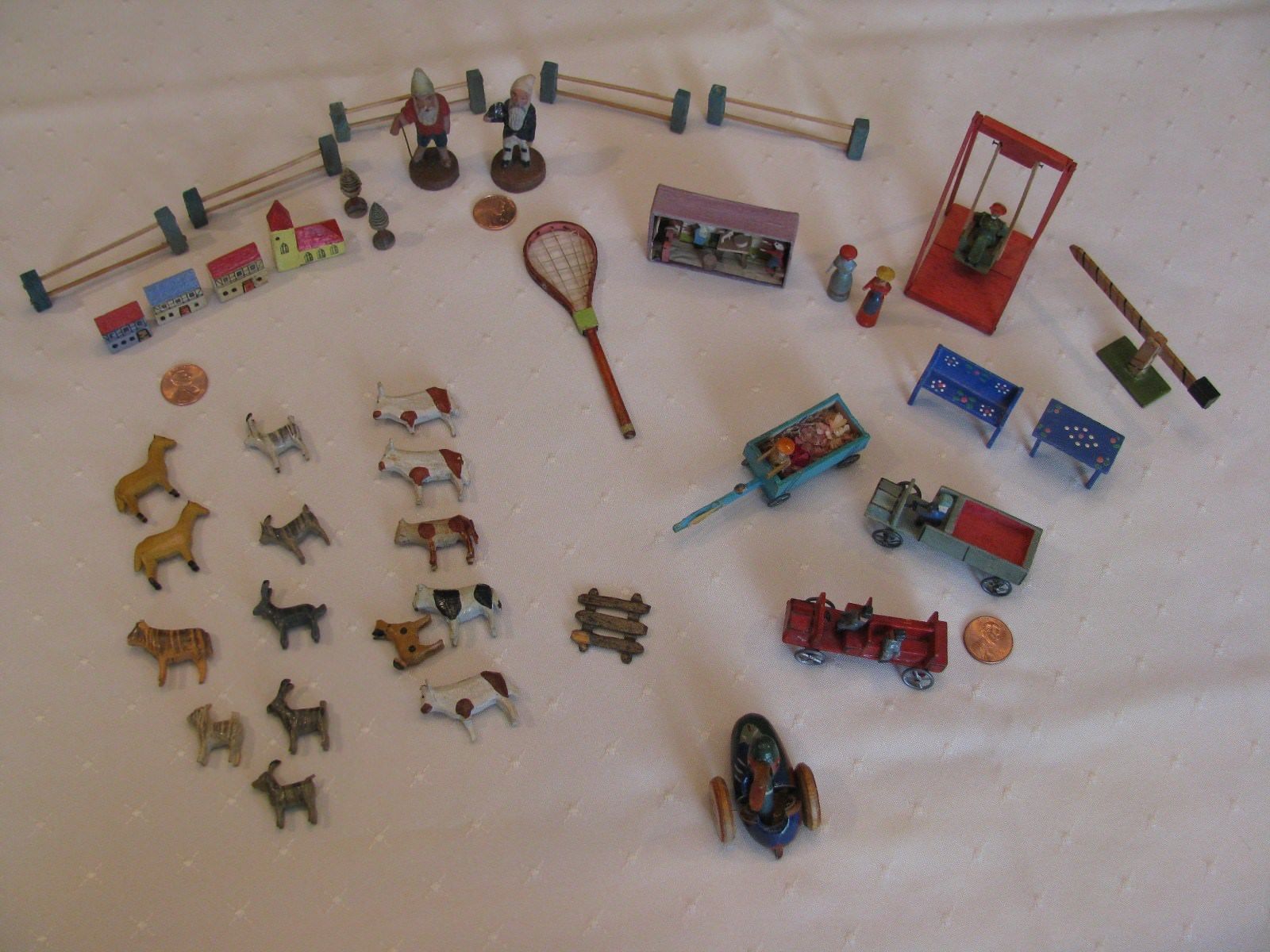 antique wooden toy miniatures -- Antique Price Guide Details Page