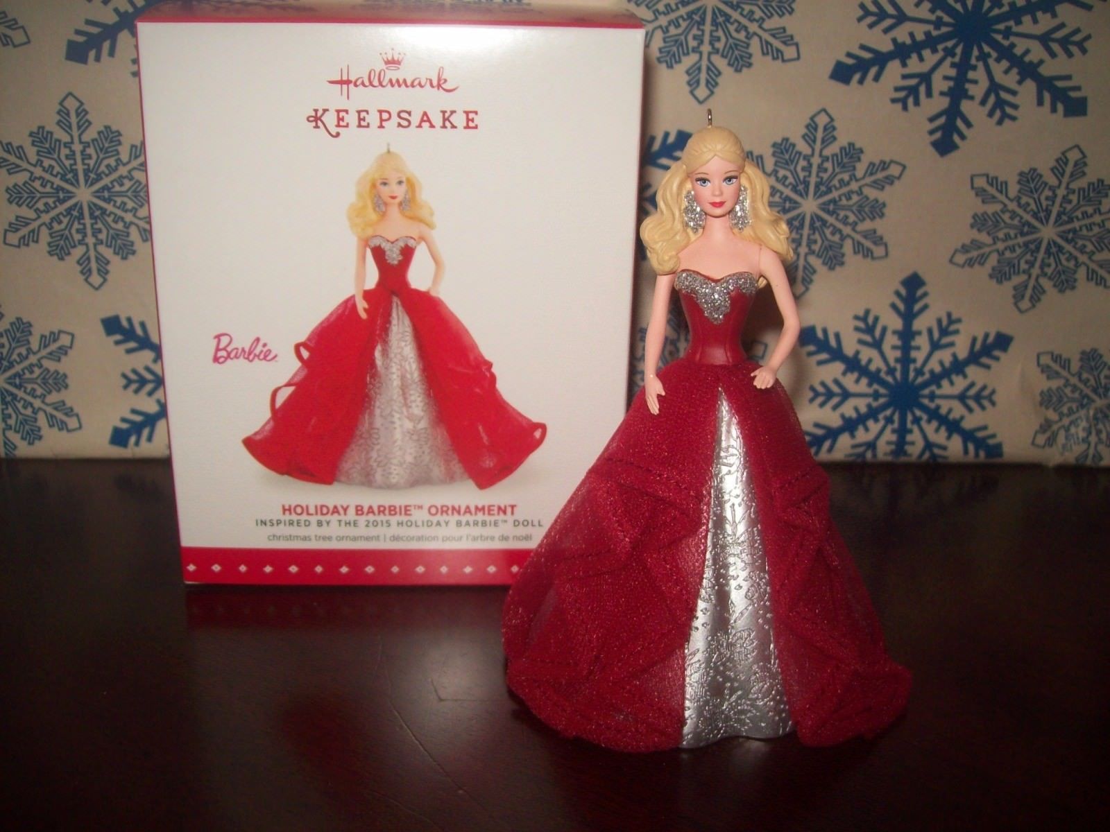 2015 holiday barbie ornament