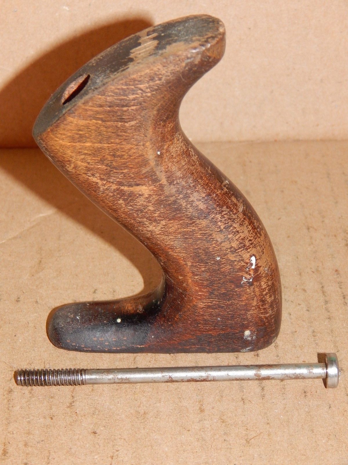 VINTAGE WARDS MASTER QUALITY No.4 HAND PLANE PART, REAR HANDLE/TOTE