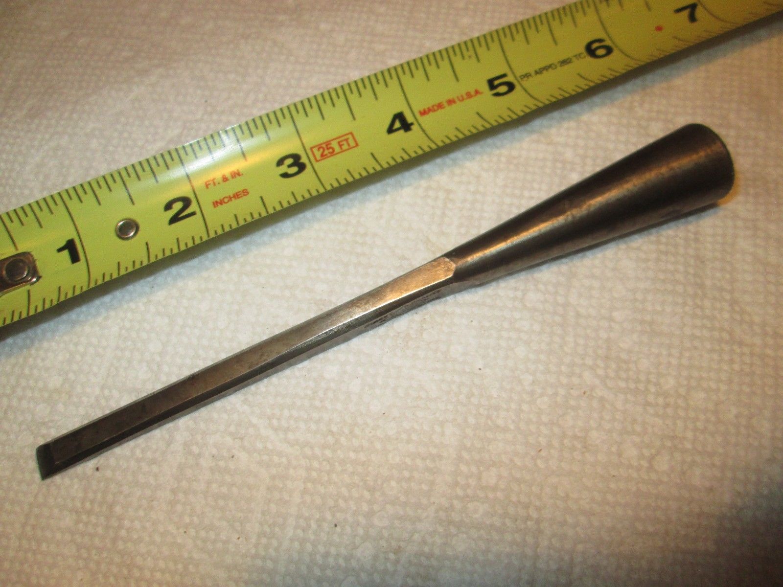 1/4" Jordan Socket Chisel Antique Price Guide Details Page