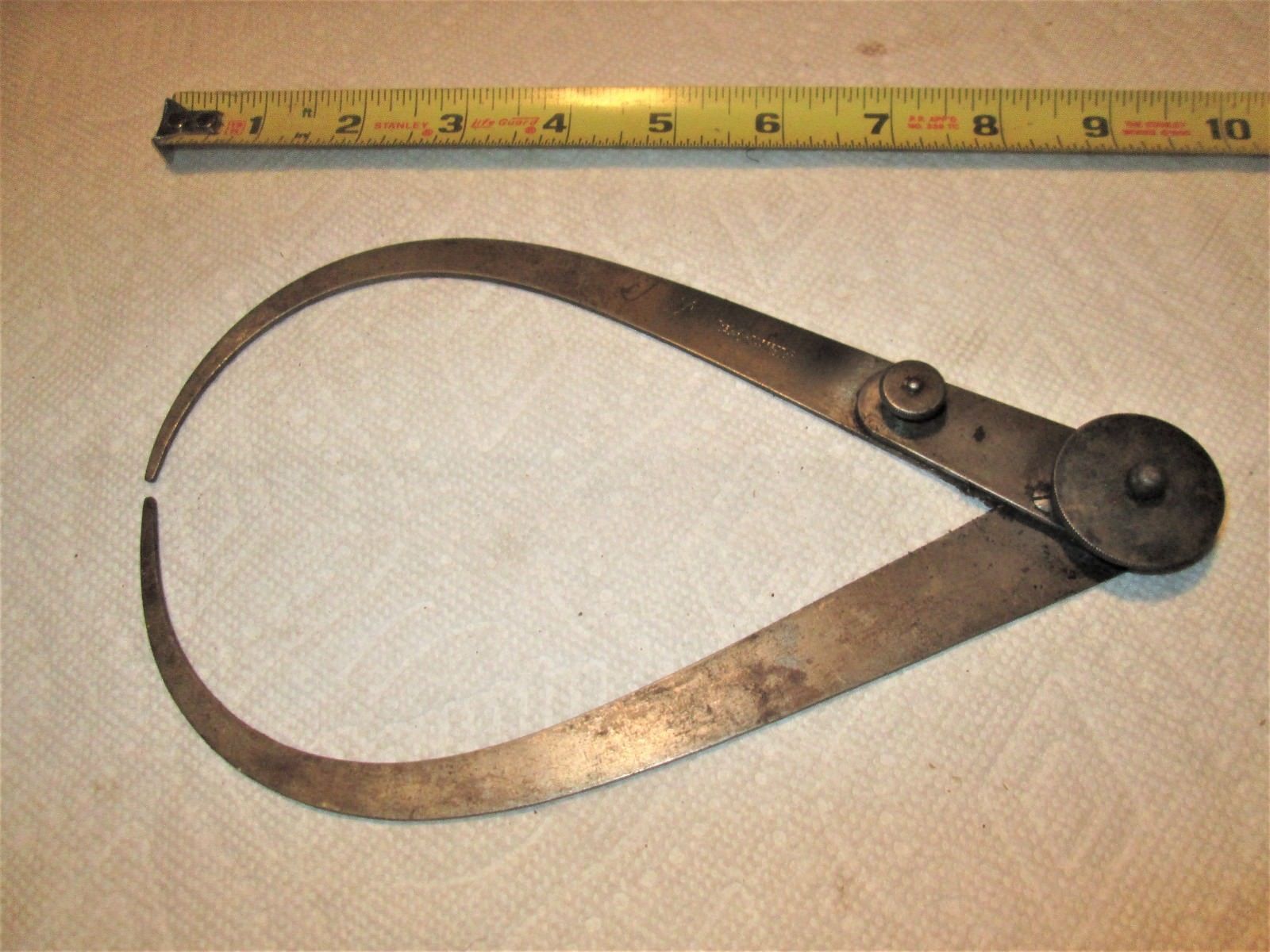 Starrett 8" Outside Caliper Antique Price Guide Details Page