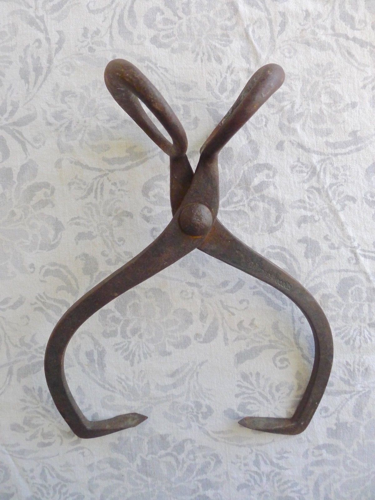 Vintage Ice Tongs Gifford Wood Co. Antique Price Guide Details Page