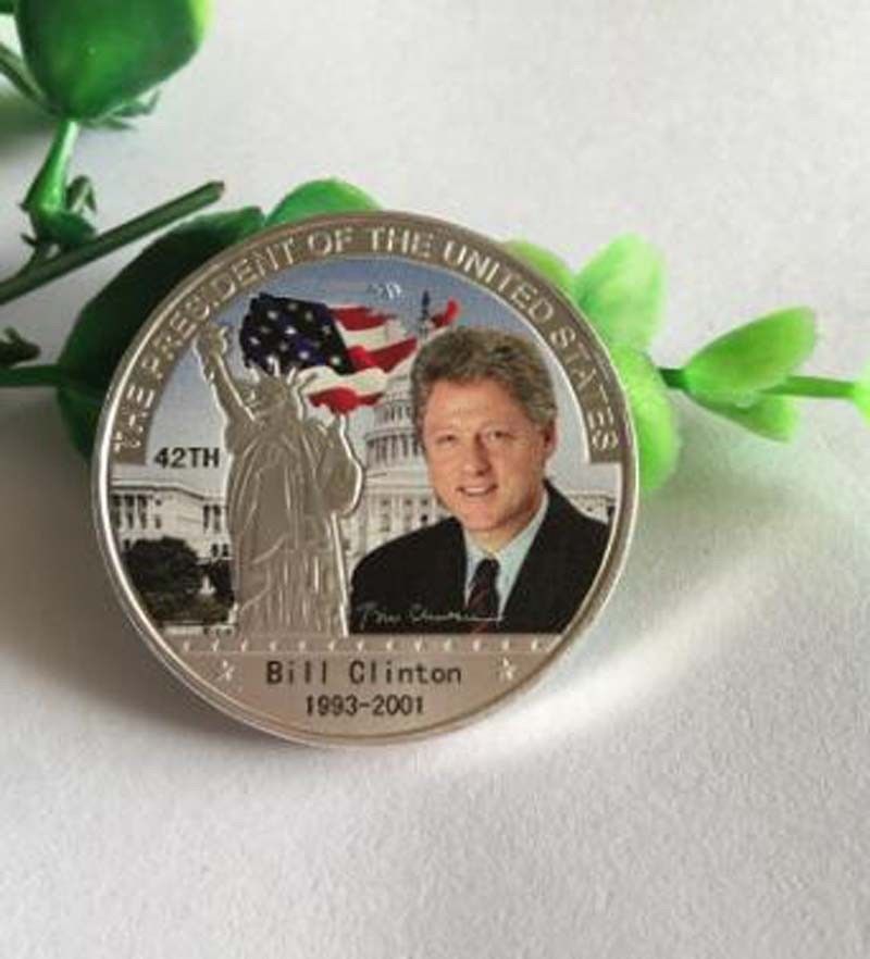 The 42nd United States President Clinton Commemorative Coin