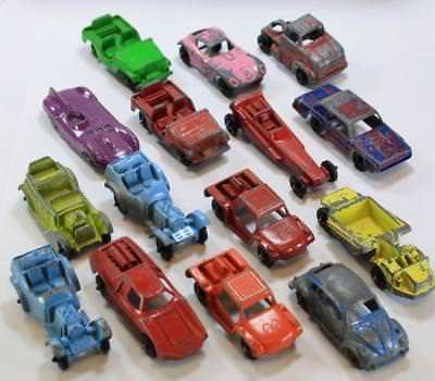 tootsie metal cars