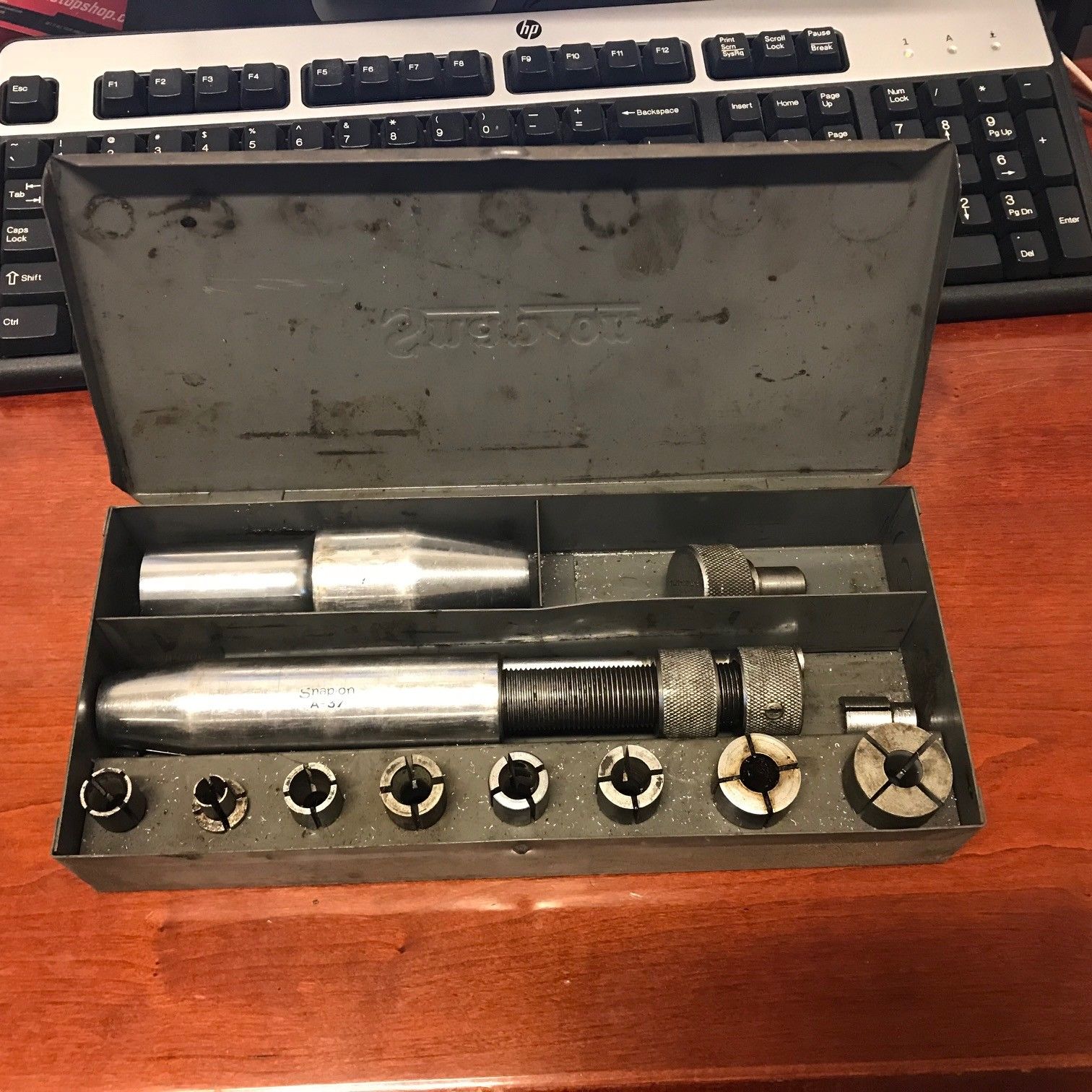 Vintage SNAPON CLUTCH ALIGNMENT TOOL SET A37 series A37A Antique
