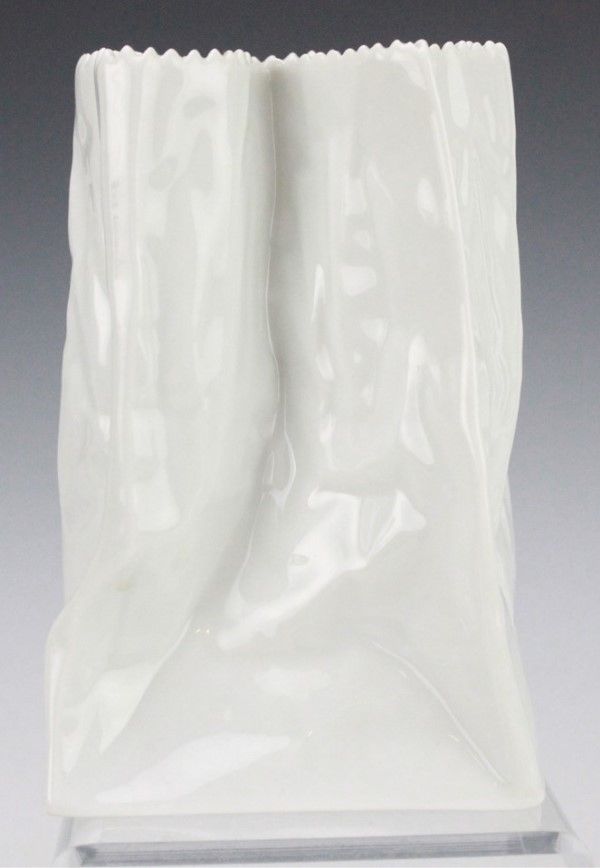 6 Rosenthal Germany Signed Tapio Wirkkala Gloss White Porcelain