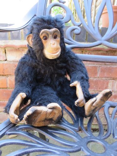 vintage chimpanzee doll