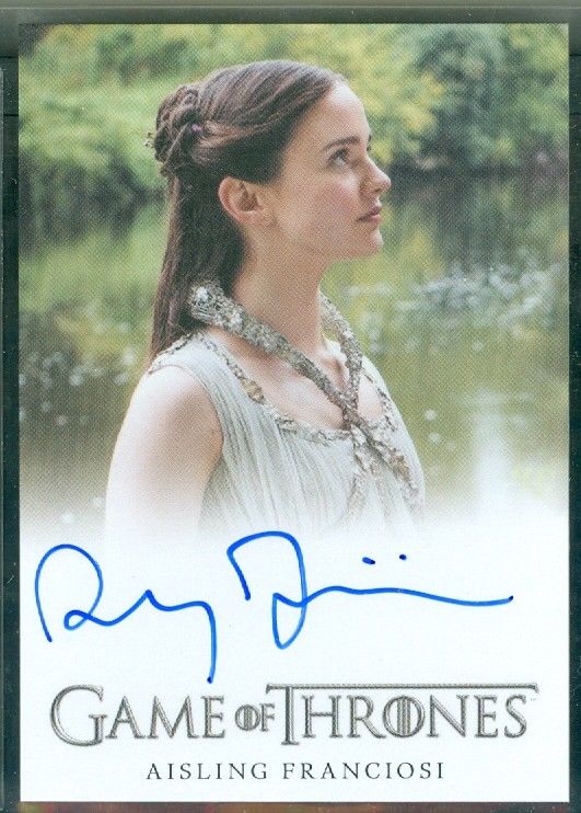 Game of Thrones Season 7 Aisling Franciosi as Lyanna Stark Autograph ...