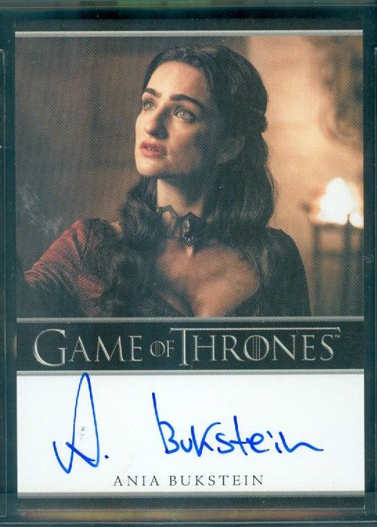 Game of Thrones Season 7 Ania Bukstein as Kinvara Autograph Card ...