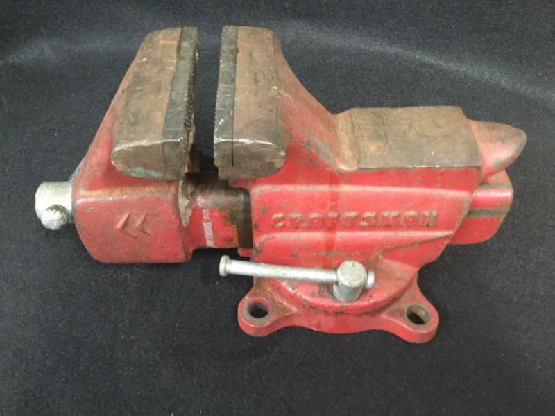 Craftsman Bench Vise, Made In USA, 50651801 Antique Price Guide