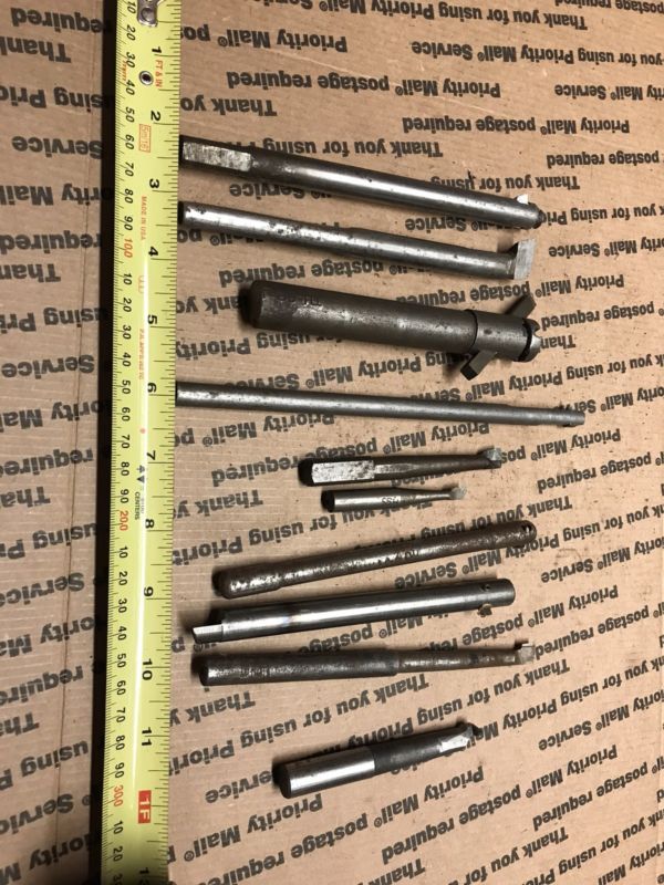 Machinist Tools,assorted Boring Bars,south Bend Lathe Antique Price