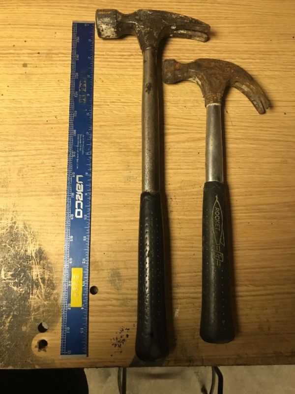 2True Temper Rocket Framing Hammer, And Trim Hammer No Reserve