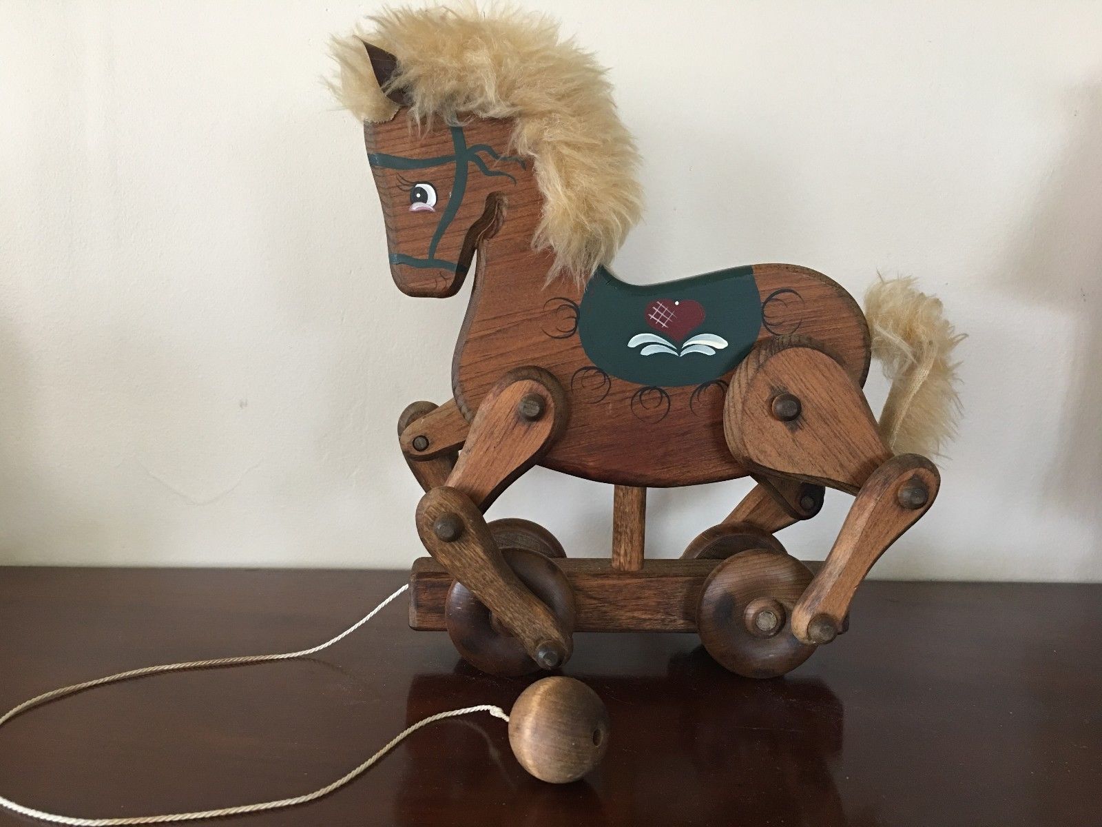horse pull toy