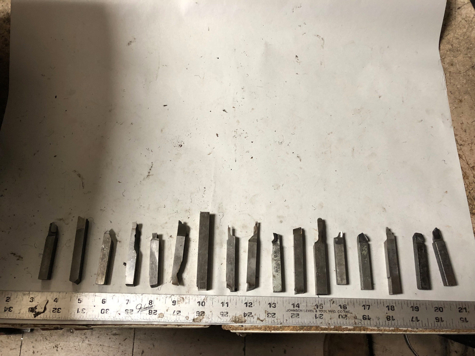 MACHINIST South Bend Atlas LATHE MILL Machinist Lot of Lathe Cutting