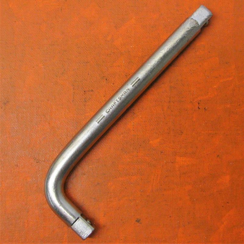 Vintage =Craftsman= Tools 1/2" Drive Ell Handle Breaker Bar Made in USA