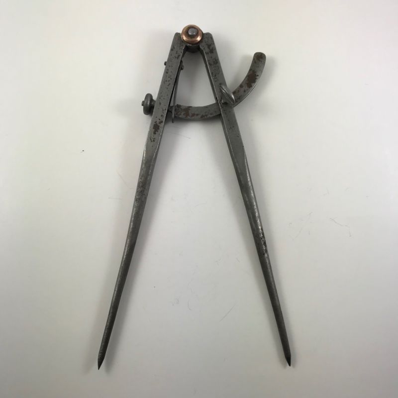 Vintage Pexto USA Dividers Caliper No.8 Machinist Woodworking For Parts