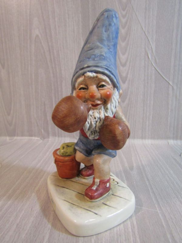 Vintage 1975 Goebel Hummel Boxing Gnome Olympics Figurine W. Germany ...