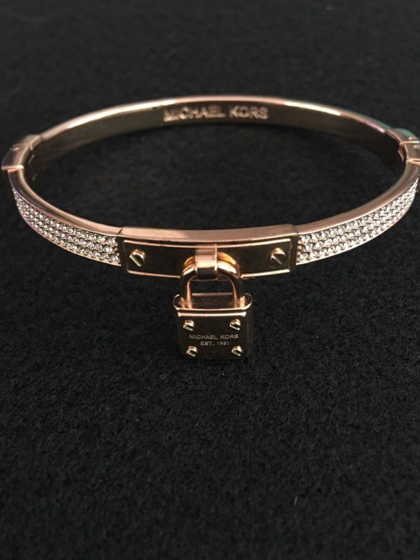 michael kors padlock bangle