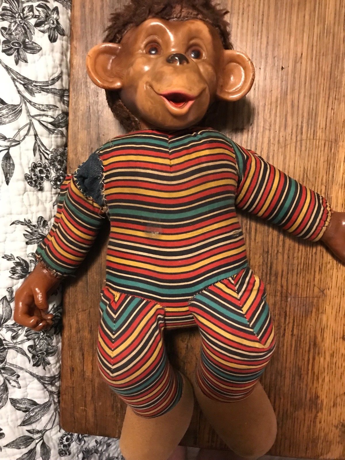 antique monkey doll