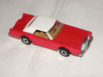 matchbox lincoln continental 1979