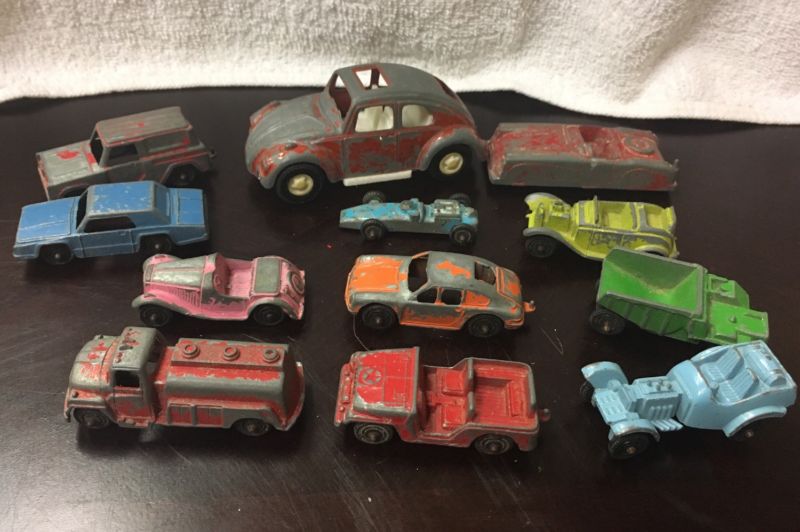 vintage diecast toy trucks